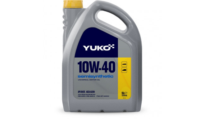 Yuko 10W40 poolsünteetiline mootoriõli 5L