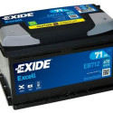 Exide Excell 71Ah 670A 278x175x175-+