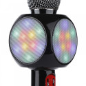 Goodbuy LED 360 karaoke mikrofon koos kõlariga bluetooth | 5W | aux | häälmodulaator | USB | Micro S