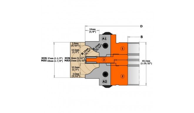 Tagavara terad, paar 25x29x2 (B2) freespeale 694.015