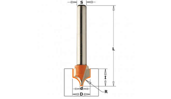 Dekoratiiv Ogee profiil otsfrees