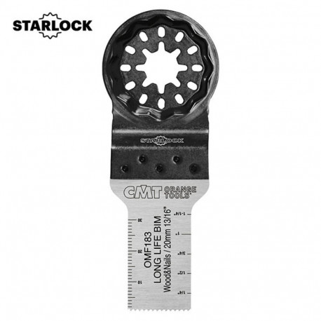 Multitööriista tera puit/metall, 5 tk 20x30x1.3 mm 20 TPI