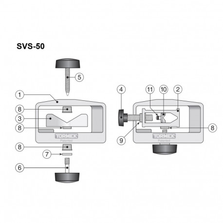 O-ring, 2 tk