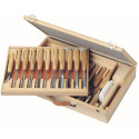 Wooden box for 25 pcs carving tools