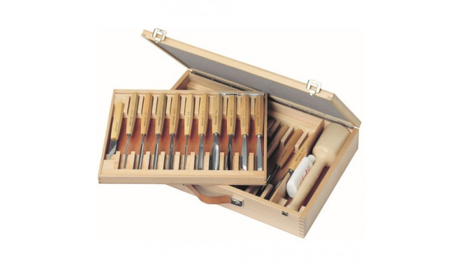 Wooden box for 25 pcs carving tools