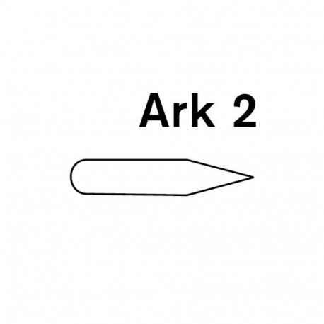 Arkansas stone, prof. Ark4, 60 x 25 x 5 mm, grit aprx 8000