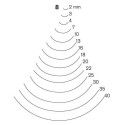Stright carving chisel Pfeil 8/2