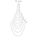 Stright carving chisel Pfeil 11/7