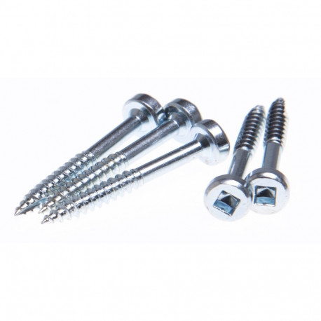 KREG® Zinc Pocket-Hole Screws - 32mm/1.25", #6 Fine-Thread, Pan Head, 100-count