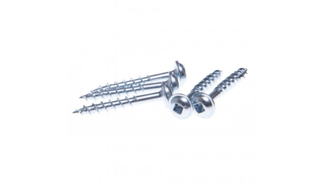 Pocket-Hole tsingitud kruvid - 51 mm, Coarse, Maxi-Loc, 50 tk