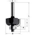 ROUND NOSE BIT W/BRNG HW Z2 S=8 D=31.8x14x56 R=9.5 RH