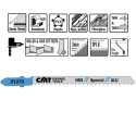 5 JIG SAW BLADES HSS 100x3x8TPI (ALUMINIUM/STRAIGHT/FINE)