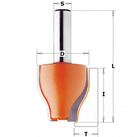 VERTICAL RAISED PANEL BIT S=12 D=38X38 -C-