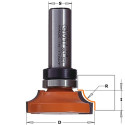 MOLDING BIT W/BRNG HM S=12 D=38.05 R=6.3