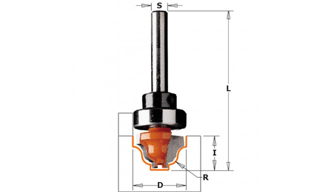 CLASSICAL OGEE HW S=8 D=28,6X13,3