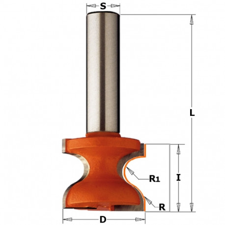 HM WINDOW SILL EDGE BIT S=12 D=38.1X35