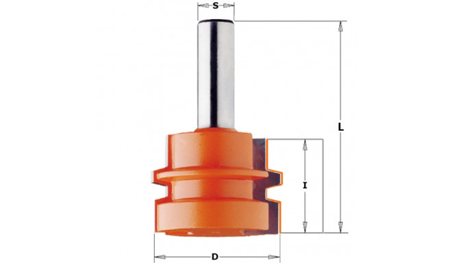 REVERSE GLUE JOINT BIT S=12 D=44,4X32