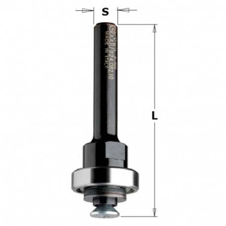 Külgserva soonefrees ARBOR , laagriga S=8 WITH Kruvi