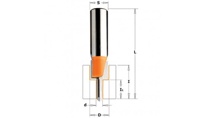 COUNTERBORE BIT -HW- S=8 D=4.36/12.7