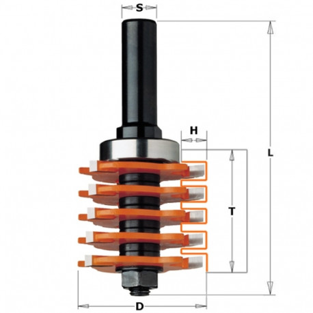FINGER JOINT BIT HM Z3 S=12 D=47.6X40