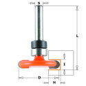 HW-SLOT CUTTER Z2 S=6.35 D=31.75X6.35 R3.17 RH