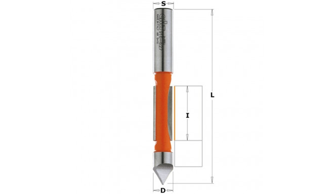 Kopeer sõrmfrees HM S=6.35 D=6.35x19x63.5