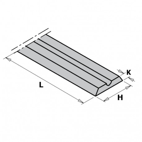 HWM-KNIFE 56X5.5X1.1 (SET 10 PCS)