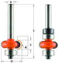 HW EDGE-FLUTING ROUTER BIT Z2 S=6 D=20,7 R=4