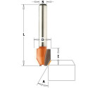 COMBINATION TRIMMER BIT HW S=6 D=12X12,7 45 DEG