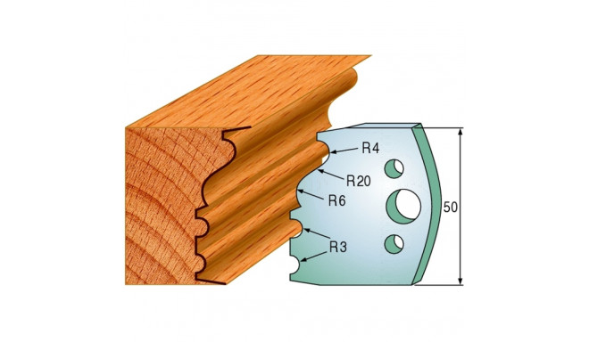 PAIR LIMITORS 50x4mm