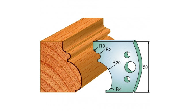 PAIR LIMITORS 50x4mm
