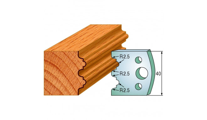PAIR LIMITORS 40x4mm