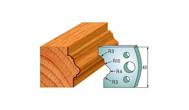 PAIR LIMITORS 40x4mm