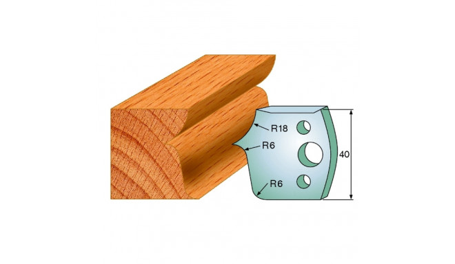 PAIR LIMITORS 40x4mm