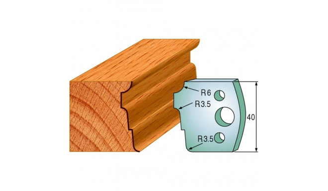 PAIR LIMITORS 40x4mm