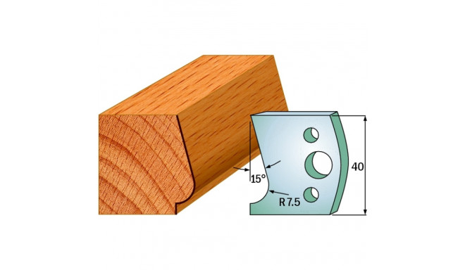 PAIR LIMITORS 40x4mm