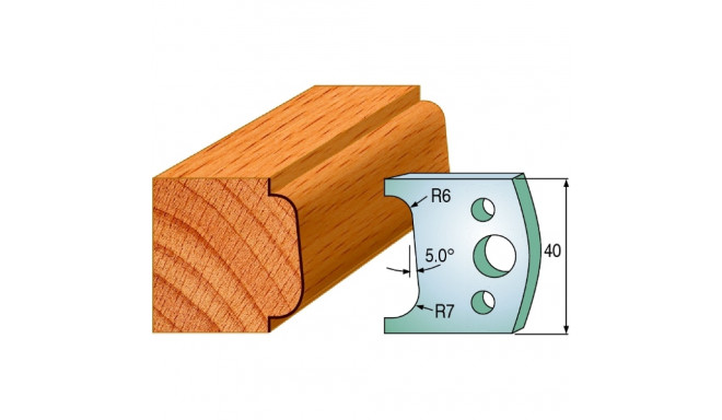 PAIR LIMITORS 40x4mm