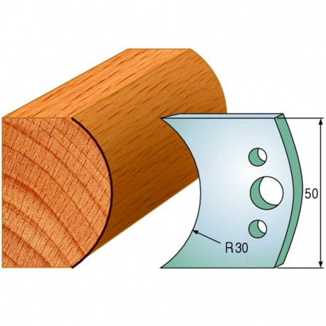 Profiilterad, paar HL 50x4 mm