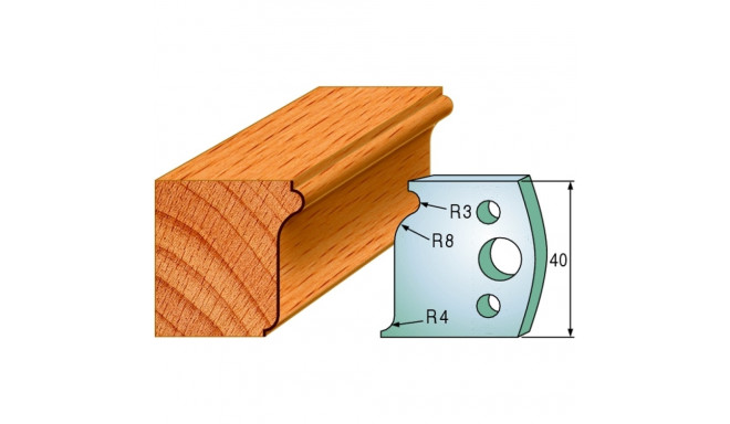 PAIR KNIVES HL 40x4mm