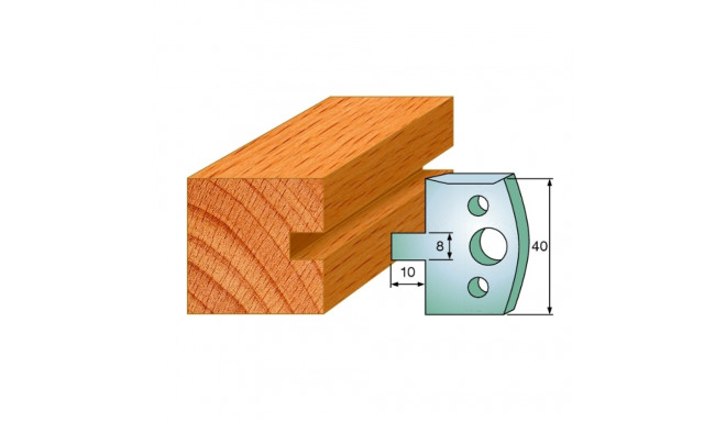 Profiilterad, paar HL 40x4 mm