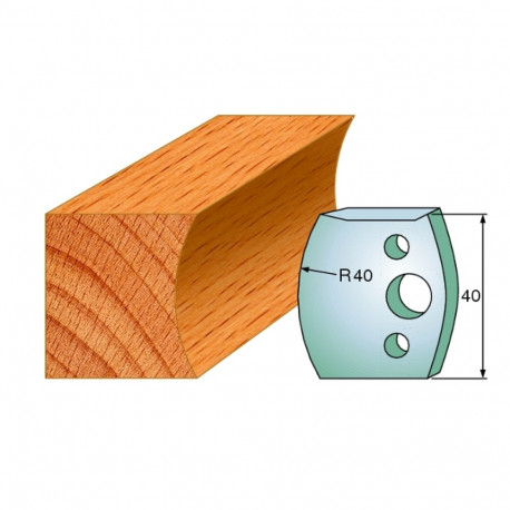 Profiilterad, paar HL 40x4 mm