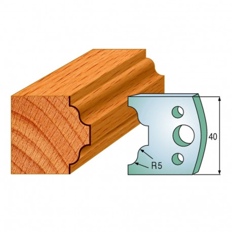 Profiilterad, paar HL 40x4 mm