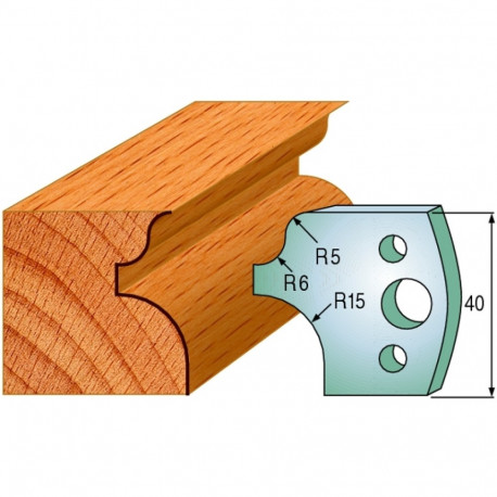 Profiilterad, paar HL 40x4 mm
