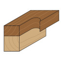 HW FLUSH TRIM BIT W/KNIFE AND BEARING Z2 S=8 D=19X30X90 RH