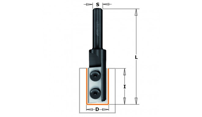 Otsfrees, vahet.teradega S=8 D=16x28.3 RH