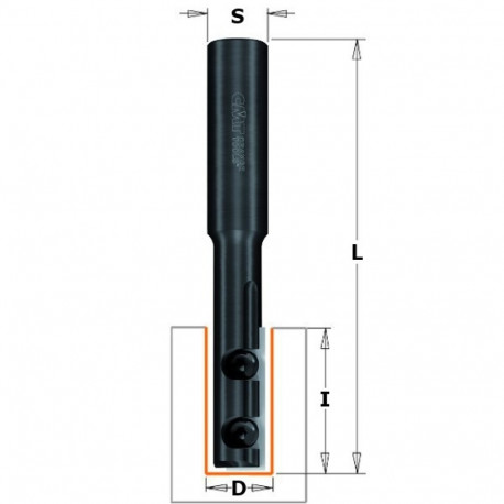Otsfrees, vahet.teradega Z1 S=8 D=12x39,5x90 RH