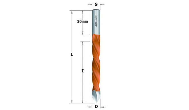 THROUGH HOLE DOWEL DR. HW S=10X30 D=5X70x115 RH