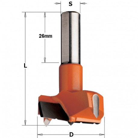 Hingepuur, laastu murd. HM D=45x70 Z2+2R S=10x26 LH