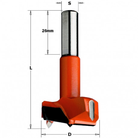 Hingepuur HM D=20x70 S=10x26 RH