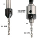 CHUCK FOR TWIST DRILL d=4,5 S=10X20 L=38